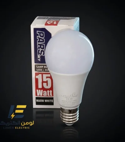 لامپ LED حبابی 15وات E27 پارس اسکای