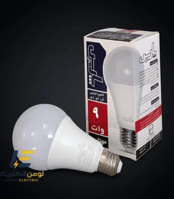 لامپ LED حبابی 9 وات E27 پارس اسکای