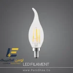 لامپ LED اشکی ۴ وات فیلامنتی E14