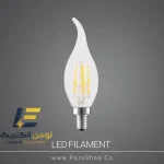 لامپ LED اشکی ۶ وات فیلامنتی E14