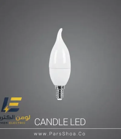 لامپ LED اشکی ۶ وات مات E14