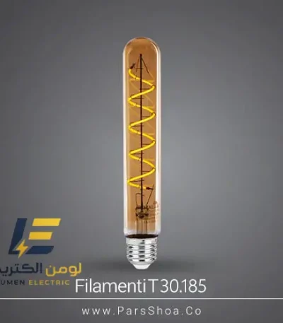 لامپ LED حبابی ۵ وات T-30 225 فیلامنتی