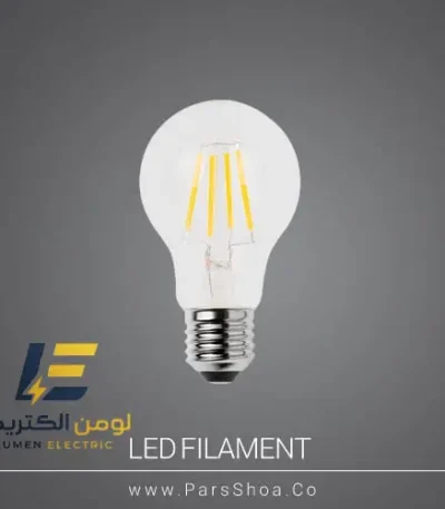 لامپ ۴ وات LED فیلامنتی E27